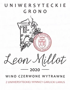 etykieta wina leon millot